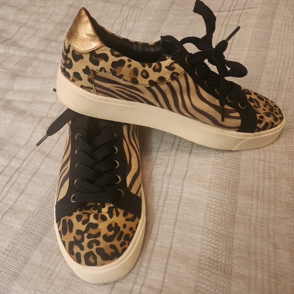 Animal print sneakers by Dirty Laundry